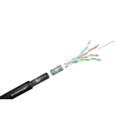 Cat 7A S/FTP PE External Data Cable Black 305m Reel Cat 7A S/FTP PE External Data Cable Black 305m Reel