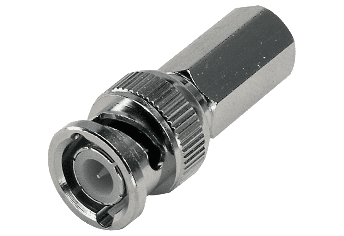 Twist on BNC Plug for RG59 CCTV Coax Cable (Pack of 50)