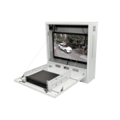 Antiference CCTVCAB CCTV Lockable 2U Security Cabinet Enclosure c/w PDU Mount Antiference CCTVCAB CCTV Lockable 2U Security Cabinet Enclosure c/w PDU Mount