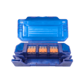 Deligo WCBOX-1 Fast-Fix Junction Box - 3-pole Connectors IP20 Deligo WCBOX-1 Fast-Fix Junction Box - 3-pole Connectors IP20