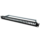 Kauden Cat 6A Unpopulated 24 Port Patch Panel Kauden Cat 6A Unpopulated 24 Port Patch Panel