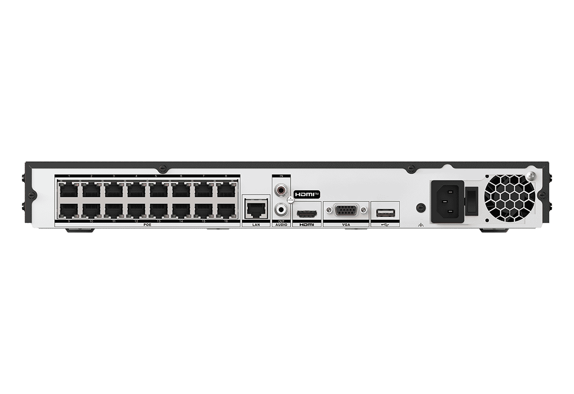 HiLook NVR-216MH-C/16P(E) 16-Channel PoE 8MP Motion 2.0 NVR CCTV Recorder