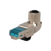 TUK Cat 6A Shielded 90 degree 8 Way Angleable Toolless Plug TUK Cat 6A Shielded 90 degree 8 Way Angleable Toolless Plug