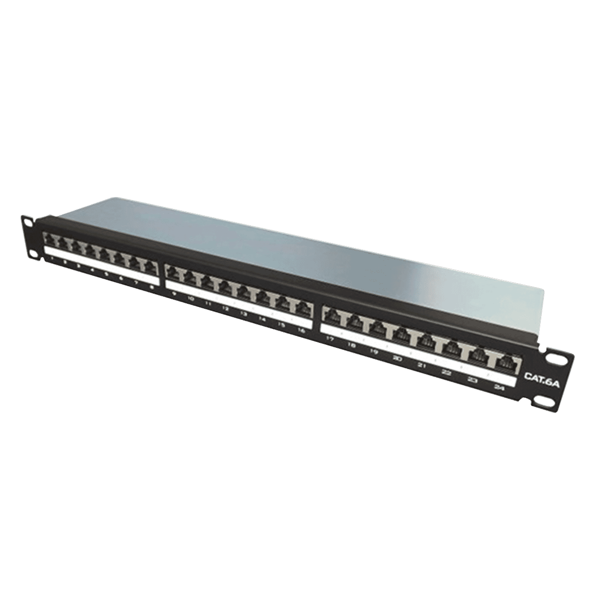TUK Cat 6A shielded 24 Port Patch Panel