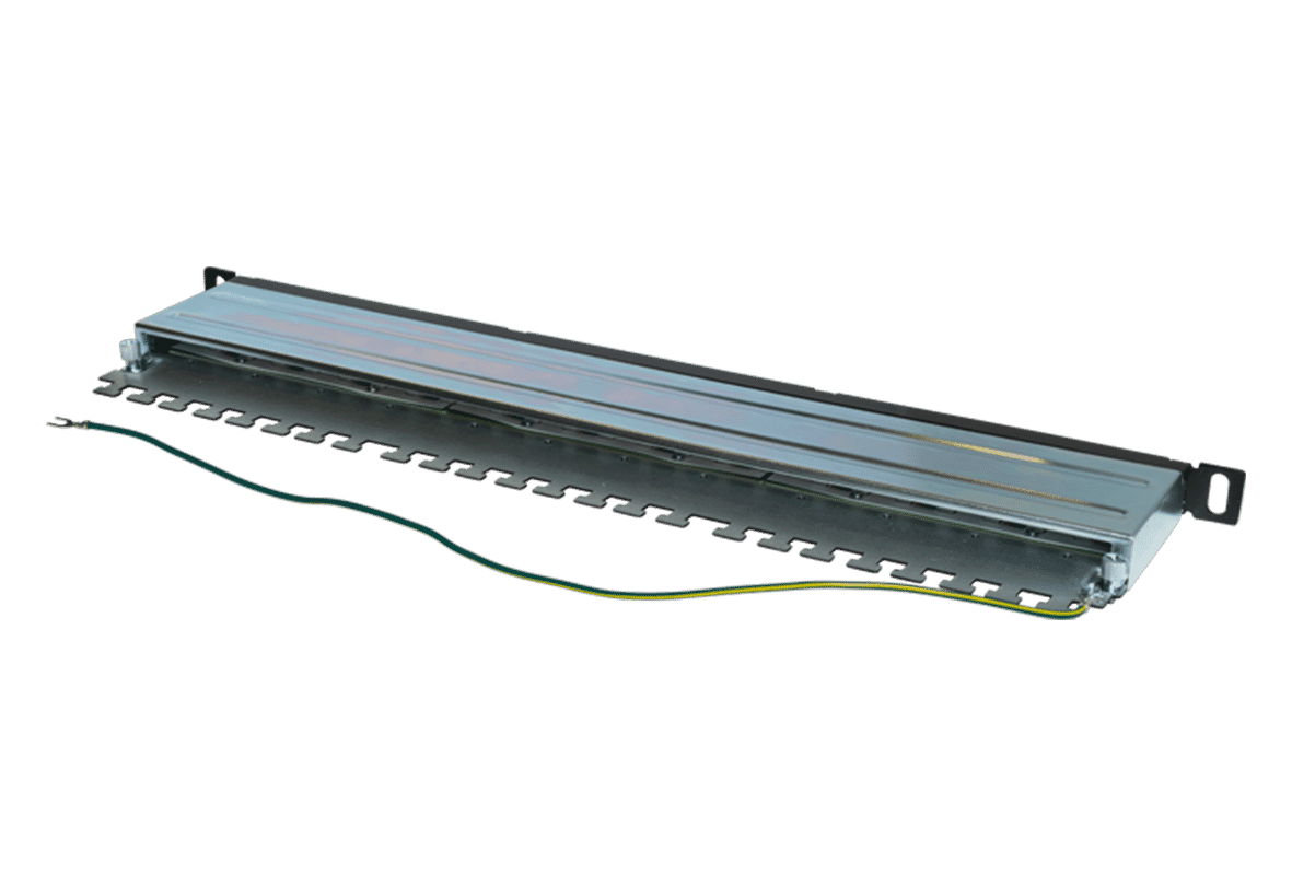 TUK Cat 6A 0.5U 24 Port Patch Panel