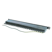 TUK Cat 6A 0.5U 24 Port Patch Panel TUK Cat 6A 0.5U 24 Port Patch Panel
