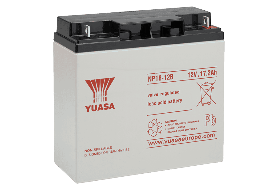 Yuasa NP18-12B Yuasa 12v 17.2Ah Lead Acid Battery