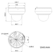 Hikvision DS-2DE2A404IWG1-E 4MP 4X IR Mini Outdoor Acusense PTZ Camera Hikvision DS-2DE2A404IWG1-E 4MP 4X IR Mini Outdoor Acusense PTZ Camera