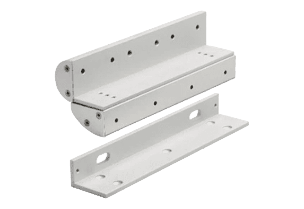 STP Double Covered Z & L Bracket for Slim Fire Rated Maglock- STP-EM300ZLDC-FIRE