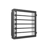 Hikvision DS-KD-KK/S Stainless Steel Intercom 6 Button Module Hikvision DS-KD-KK/S Stainless Steel Intercom 6 Button Module