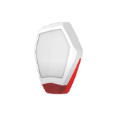 Texecom Odyssey X3 Bell Box Siren Cover White/Red Texecom Odyssey X3 Bell Box Siren Cover White/Red