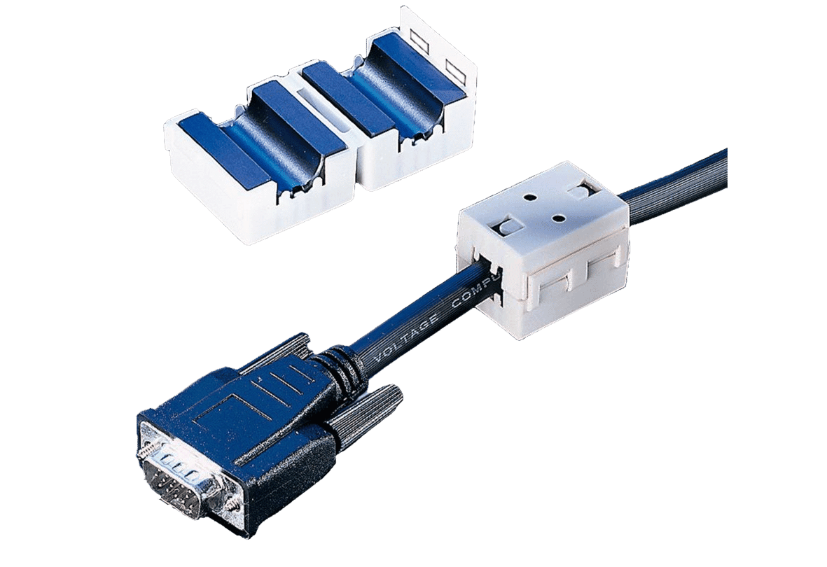 Ferrite Cable Clamp Filter for Interference Reduction