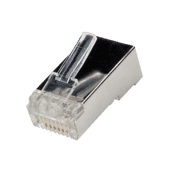 Cat 6 Premium FTP Shielded RJ45 Modular Plugs for Stranded Wire (10pc) Cat 6 Premium FTP Shielded RJ45 Modular Plugs for Stranded Wire (10pc)