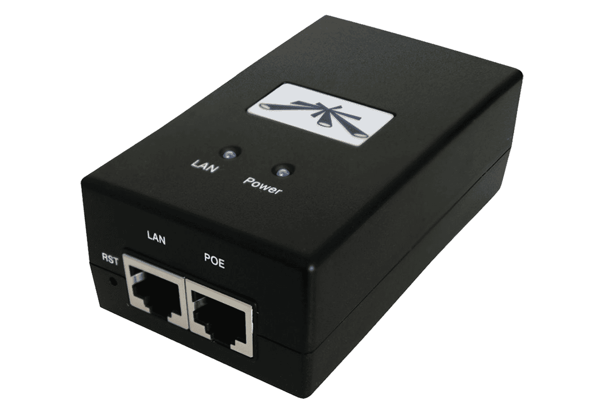 Ubiquiti 24V Passive Gigabit  POE Power Adaptor POE-24-24W-G