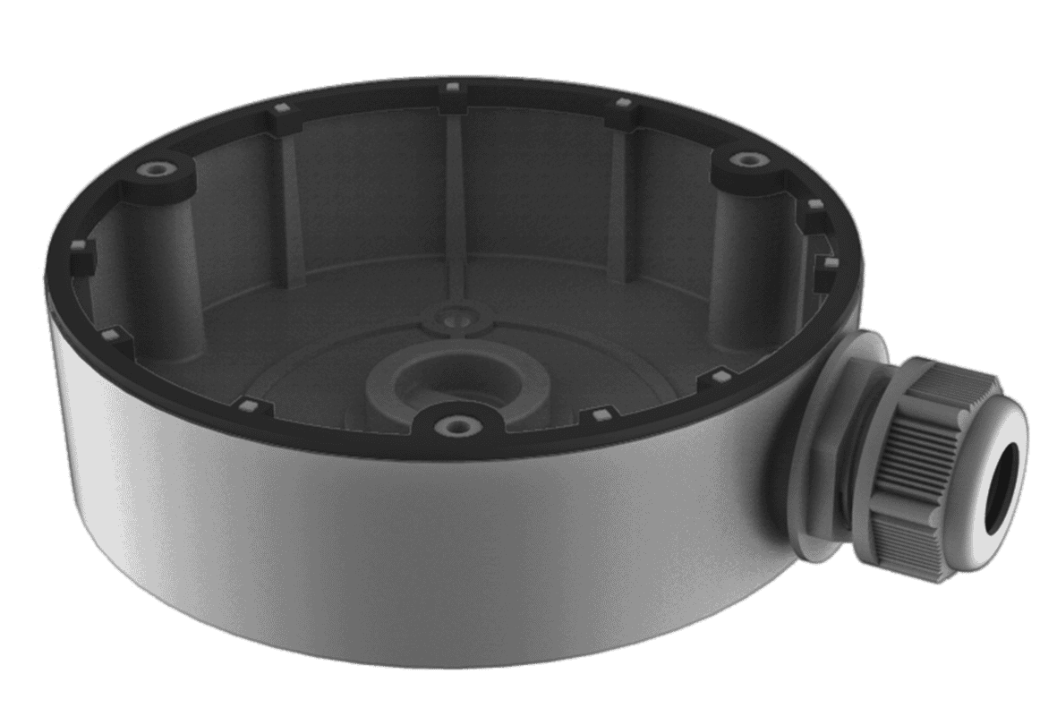 Hikvision DS-1280ZJ-DM8/GREY Junction Box in Grey