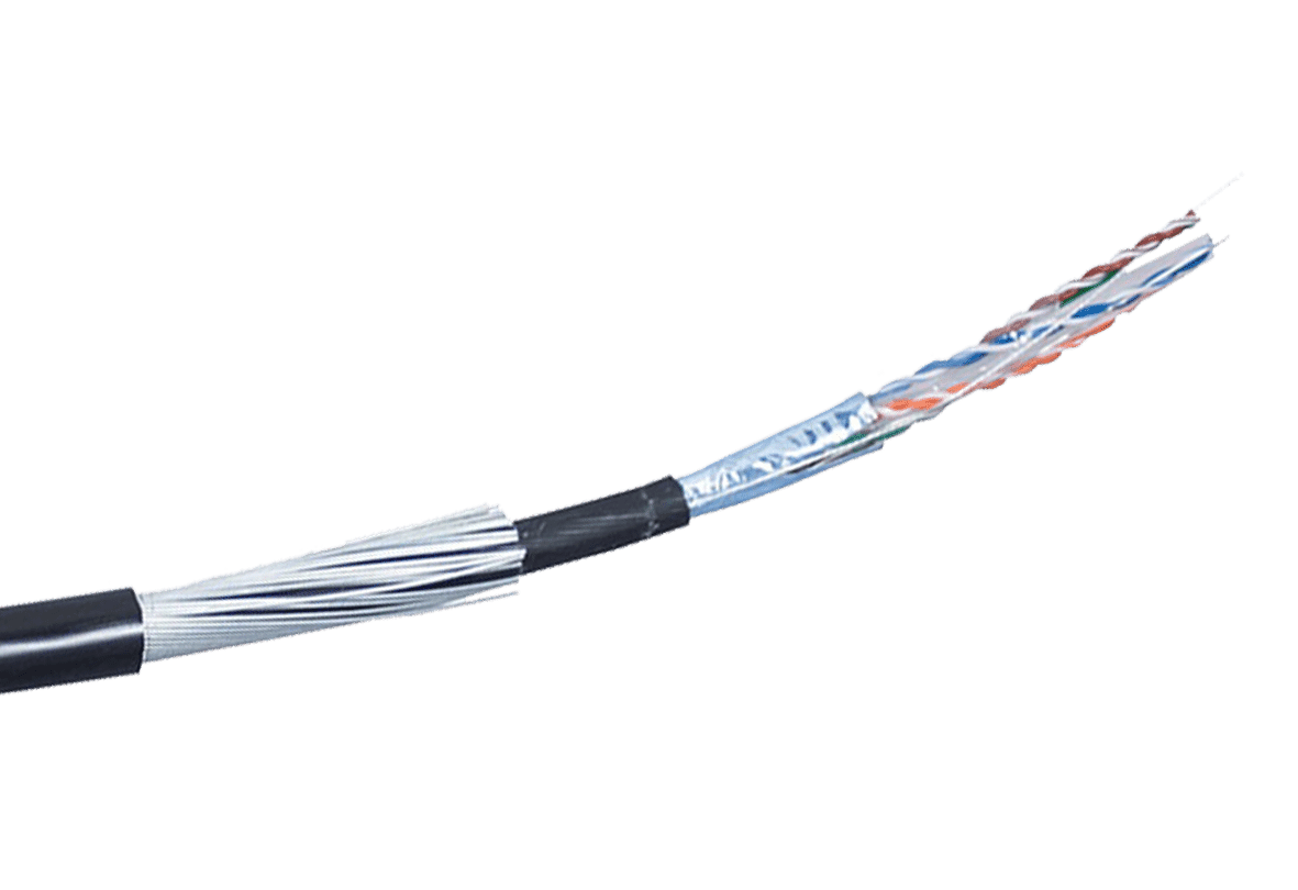 Cat 6 FTP Shielded Solid Armoured SWA (per metre)