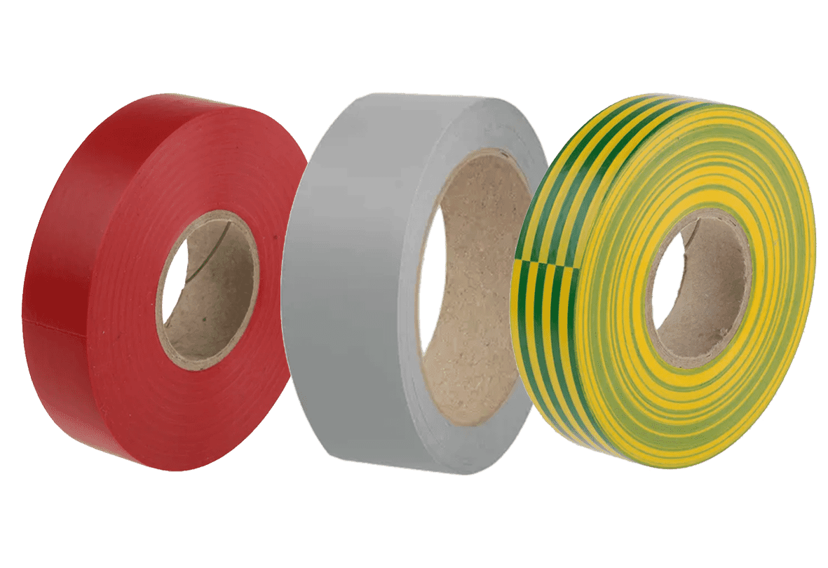 C Tie 19 mm x 20 m Value PVC Insulation Tape Red