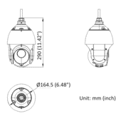 Hikvision DS-2DE4215IWG1-E 2MP DarkFighter IR Acusense Speed PTZ Dome 15x Zoom Hikvision DS-2DE4215IWG1-E 2MP DarkFighter IR Acusense Speed PTZ Dome 15x Zoom