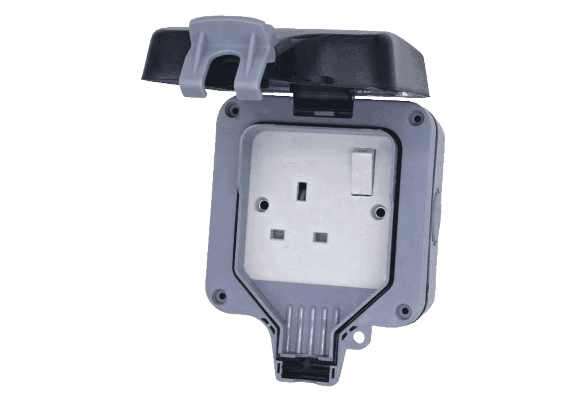 Deligo IP66 Weatherproof Switched Socket DP 1 Gang 30A