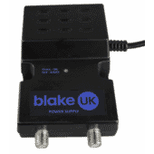 Blake 1-Way F-Type Inline Power Supply, 12V 100mA LTE 5G Protection Blake 1-Way F-Type Inline Power Supply, 12V 100mA LTE 5G Protection