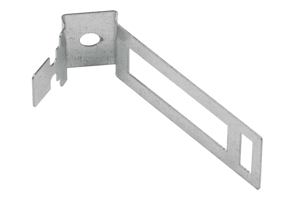 Safe D Conduit Saddles, 25mm, Galvanised, Pack of 20