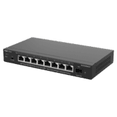 Ruijie RG-ES209MG-P Smart 8 Port PoE Switch, 1 x 10G Uplink Ruijie RG-ES209MG-P Smart 8 Port PoE Switch, 1 x 10G Uplink