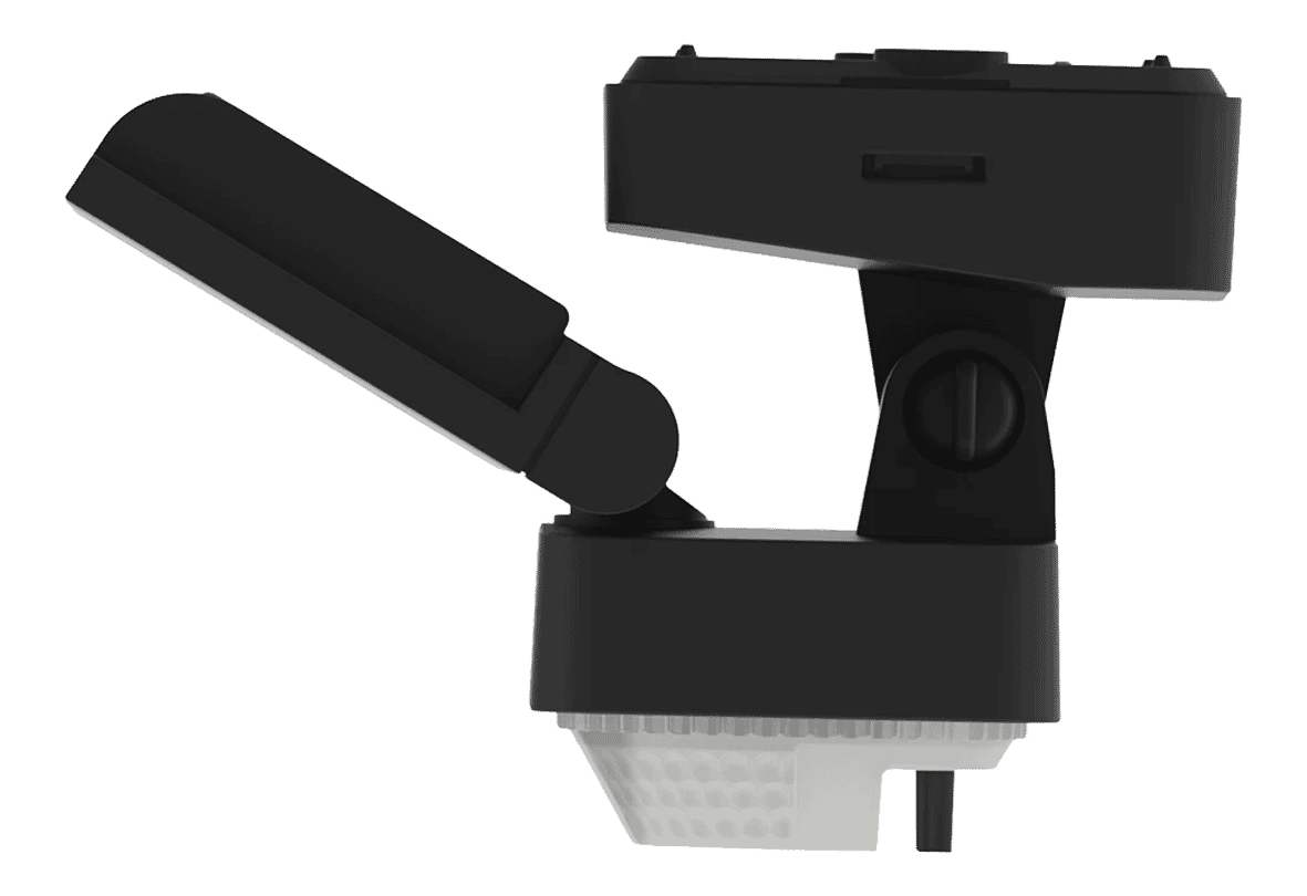 Brackenheath iSpot Swivel Floodlight IP65 with PIR Single 220-240V Black