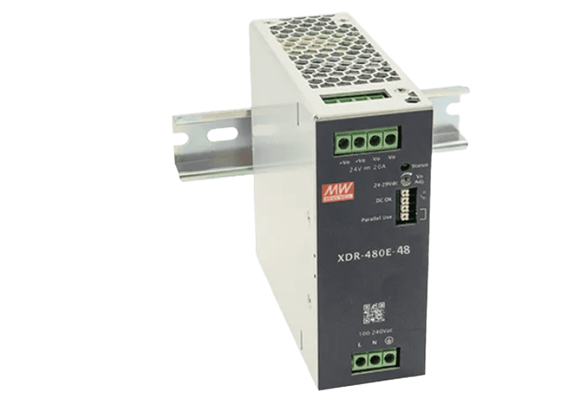 Mean Well 480W 48VDC 10A Ultra Slim Industrial Din Rail Power Supply