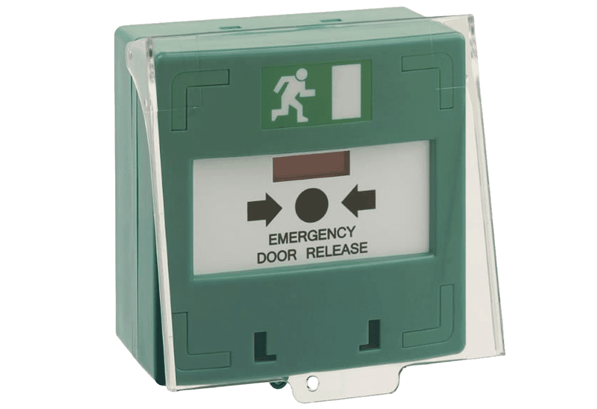 STP-CP3 Triple Pole Surface Green Resettable Break Glass