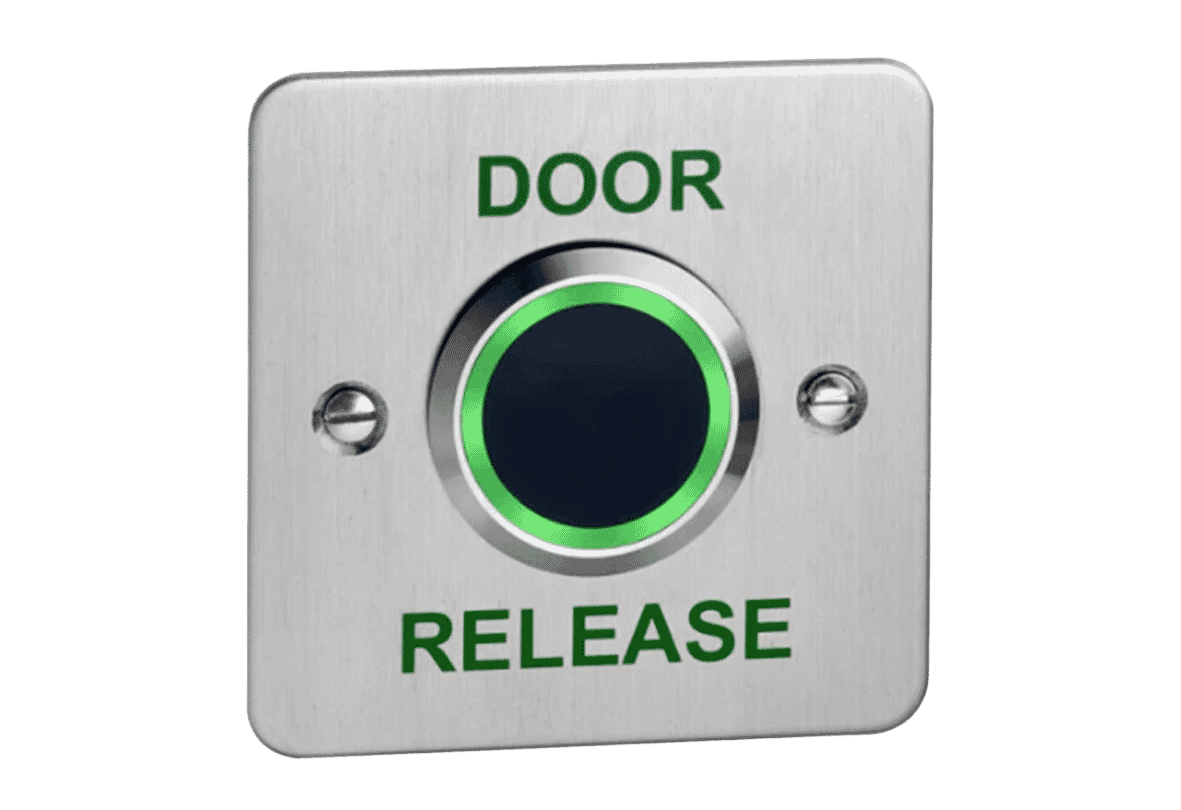 STP-NT200 Flush Stainless Steel No Touch Infrared Exit Button