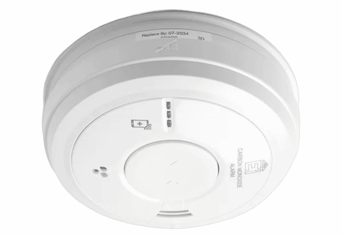 Aico EI3018 Carbon Monoxide Alarm 230V Recharge Lithium Back-up. AudioLINK+