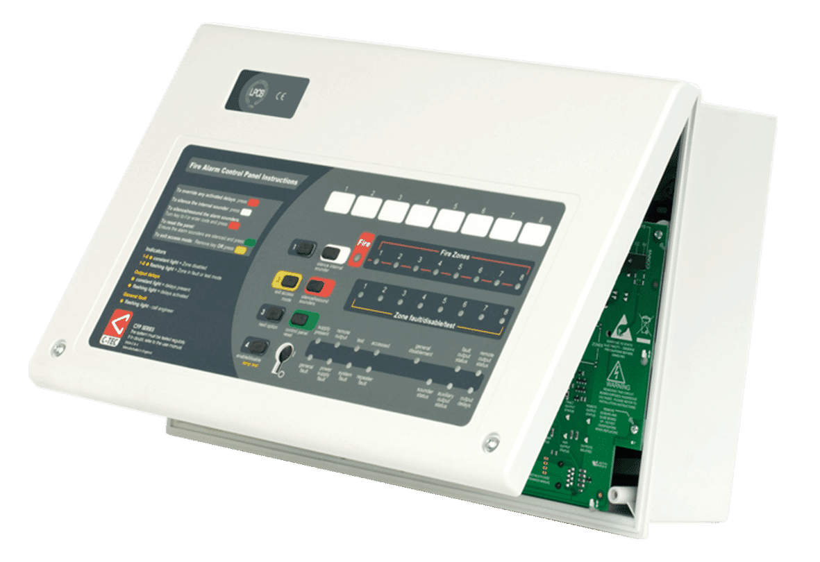 C-TEC CFP702-4 Standard 2 Zone Conventional Fire Alarm Panel