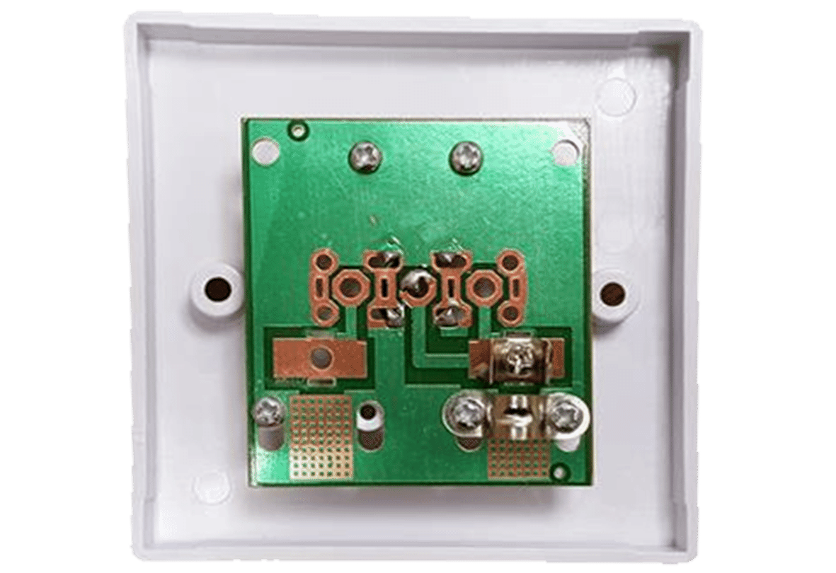 Single TV or Satellite F Plug Wall Face Plate