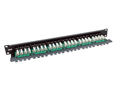 24 Port Cat 6 UTP CCS 20/20 Right Angle Patch Panel