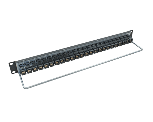 24 Way CCS Cat 6 Through Coupler Panel