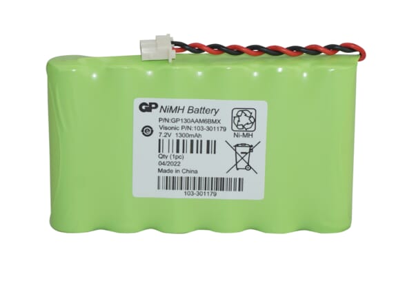 Visonic 7.2V AA 1300mah NiMH Alarm control panel battery pack