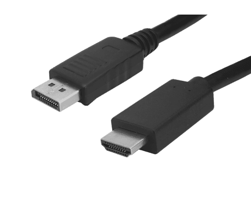 DisplayPort to HDMI Monitor Cable Black 2m