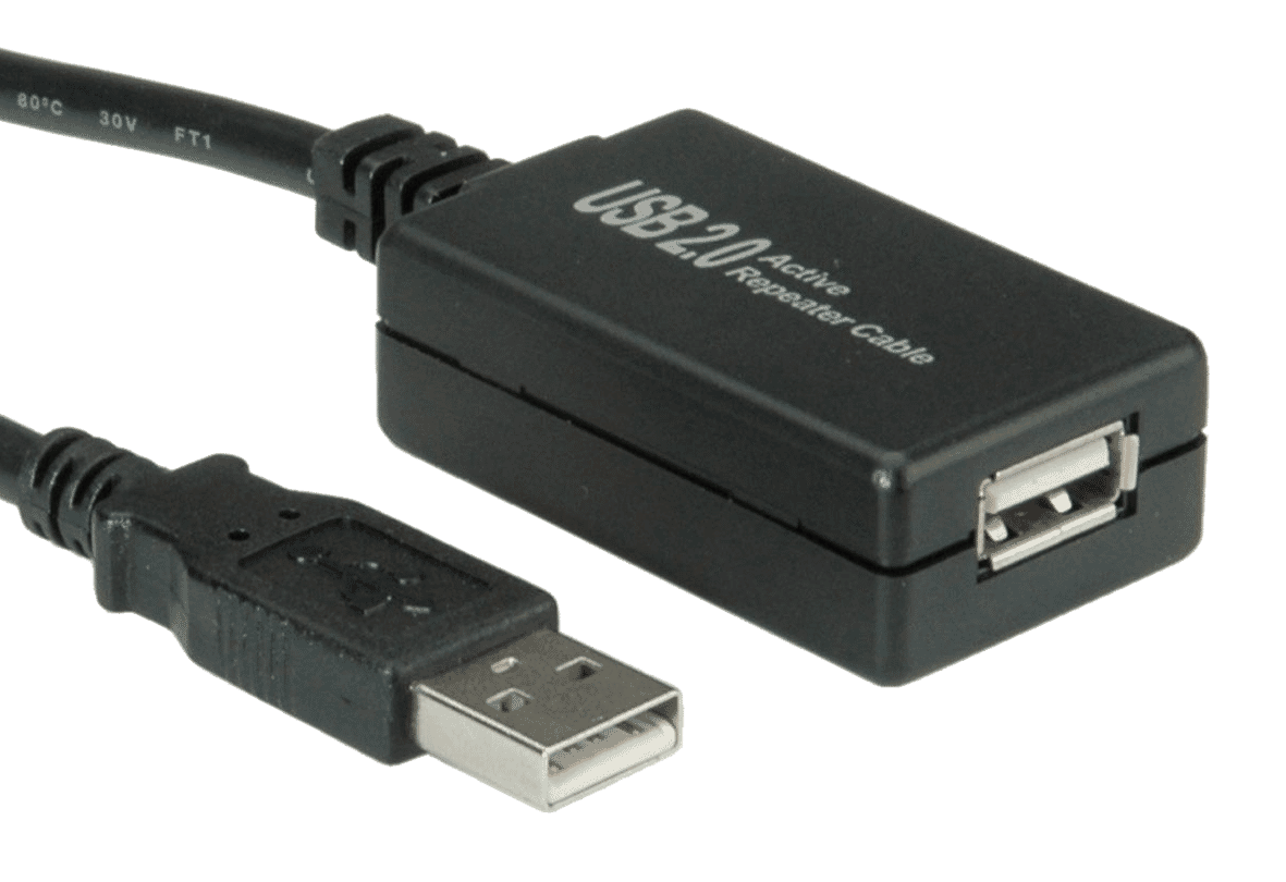 USB 2.0 Active Extension Cable A Male to A Female