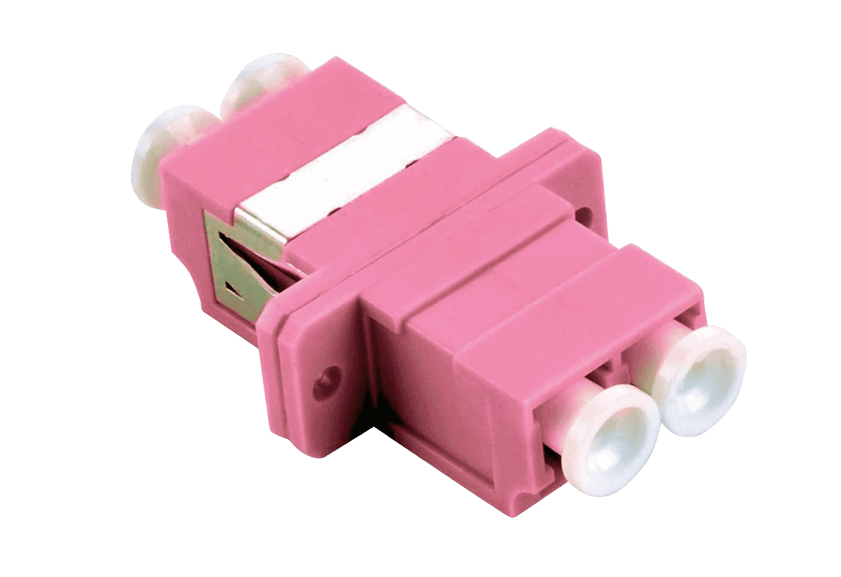 Fibre Optic Adapter Coupler Socket LC/LC Duplex OM4 Multi-mode