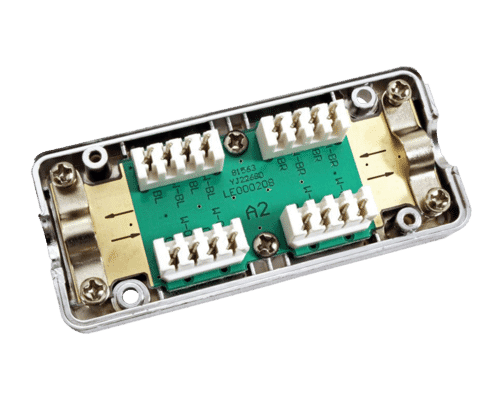 Category 6A STP Shielded inline junction box