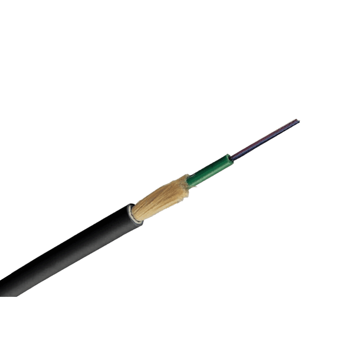 OS2 Single Mode Fibre 9/125 LSZH 4 Core Loose Tube Cable