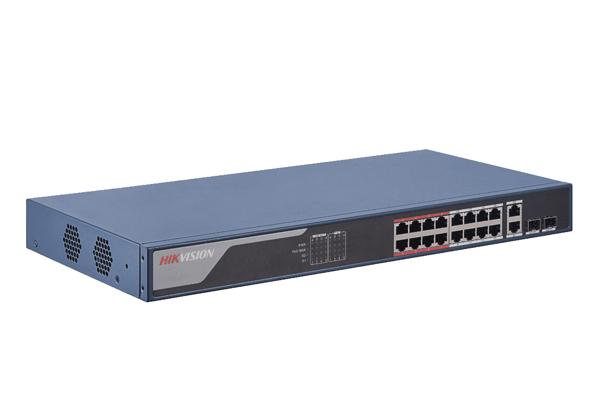 Hikvision DS-3E1318P-EI 16+2 Port PoE 10/100 Smart Switch