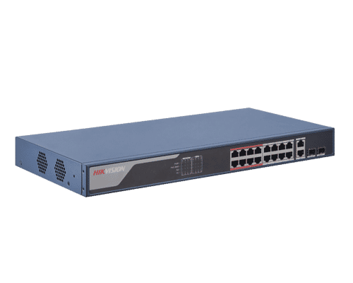 Hikvision DS-3E1318P-EI 16+2 Port PoE 10/100 Smart Switch