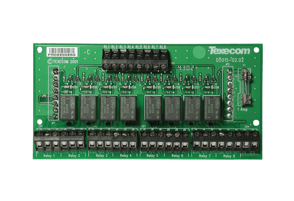 Texecom CCK-0001 Premier Elite RM8 8-Way Relay Output Module Expander