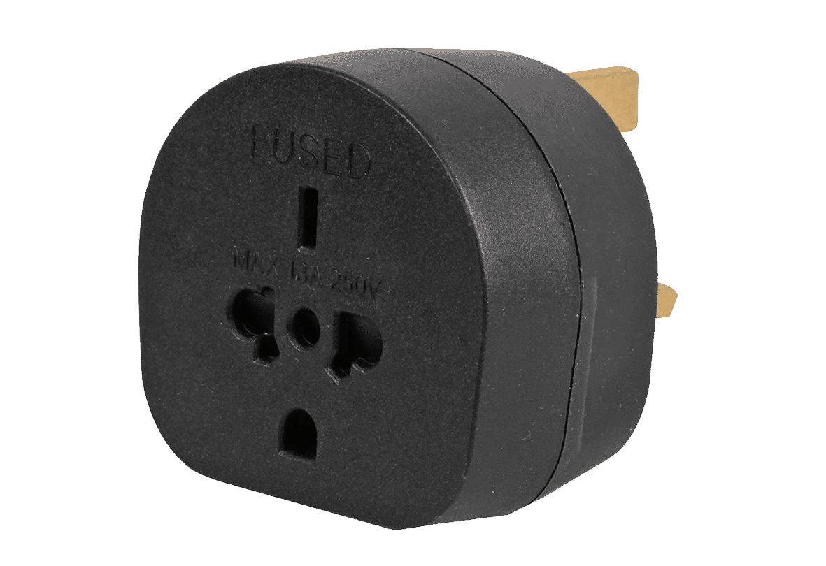 European to UK Tourist Adapter Plug