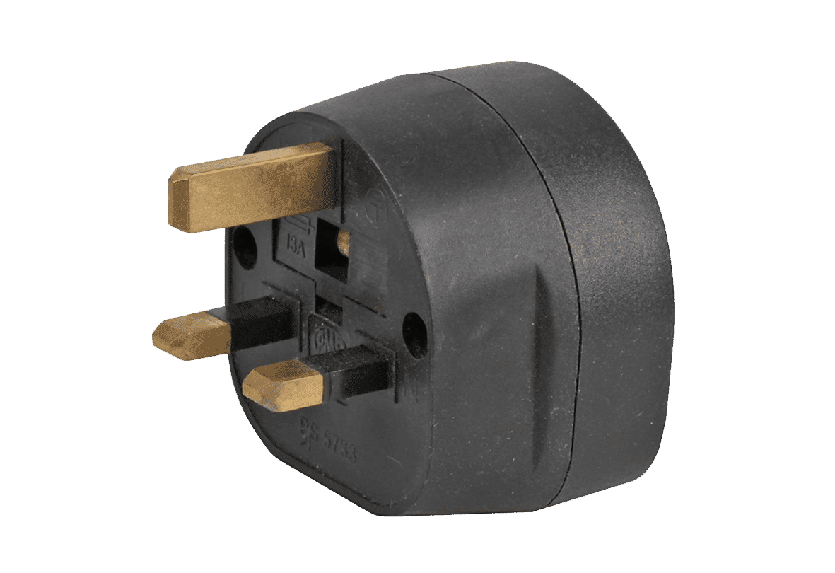 European to UK Tourist Adapter Plug