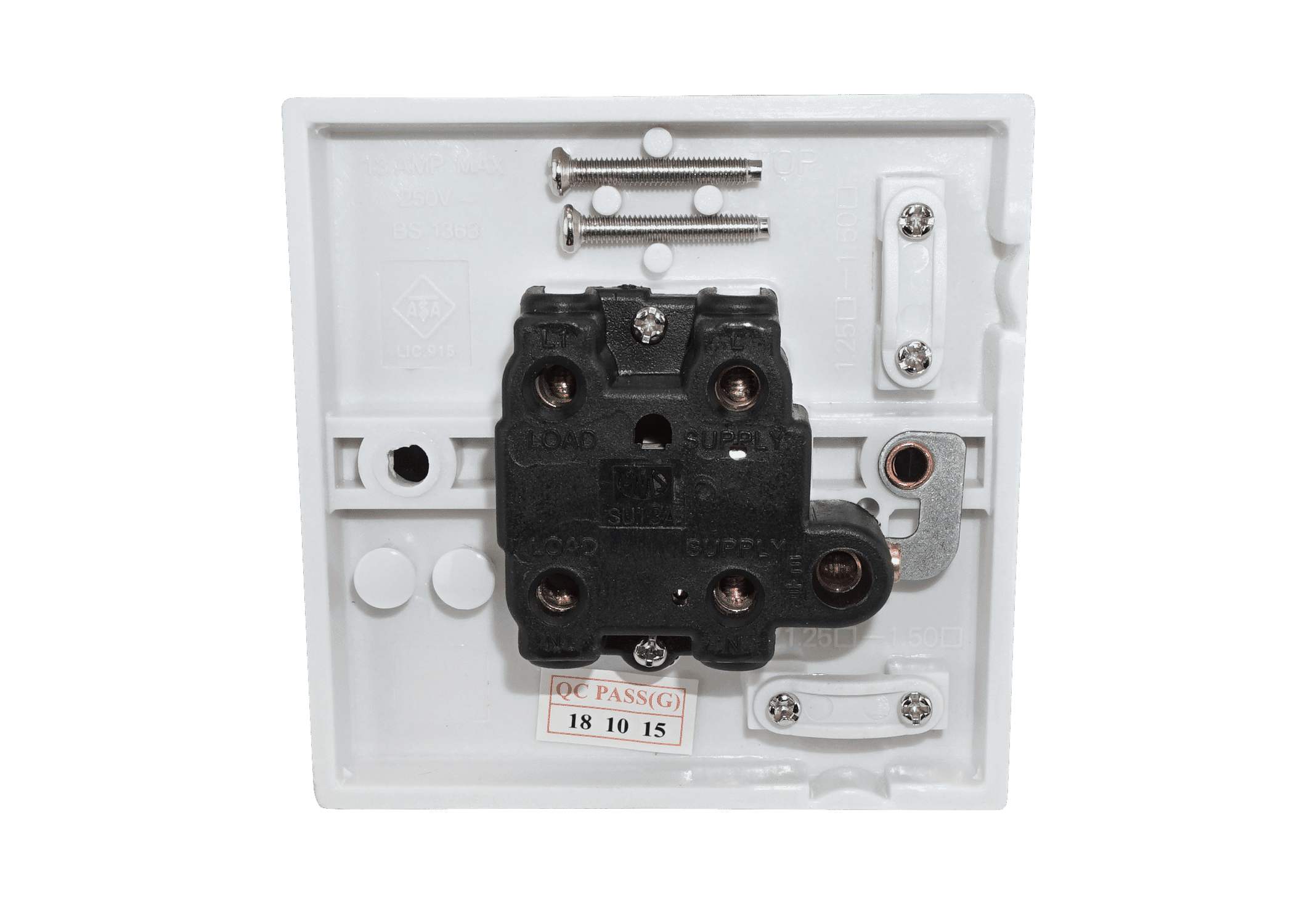 Switched 13A Fused Mains Spur