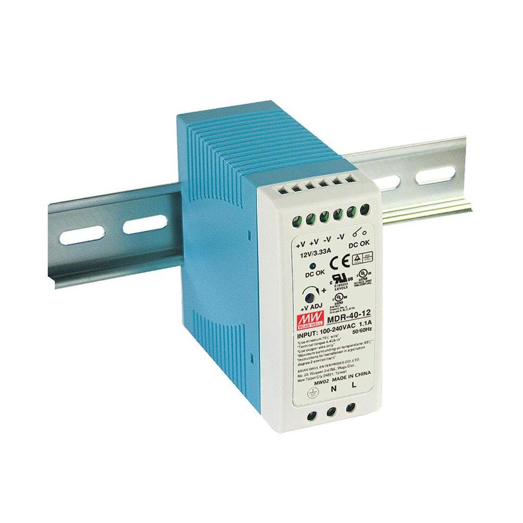 Mean Well 12v 3.33A 40W Din-Rail Power Supply