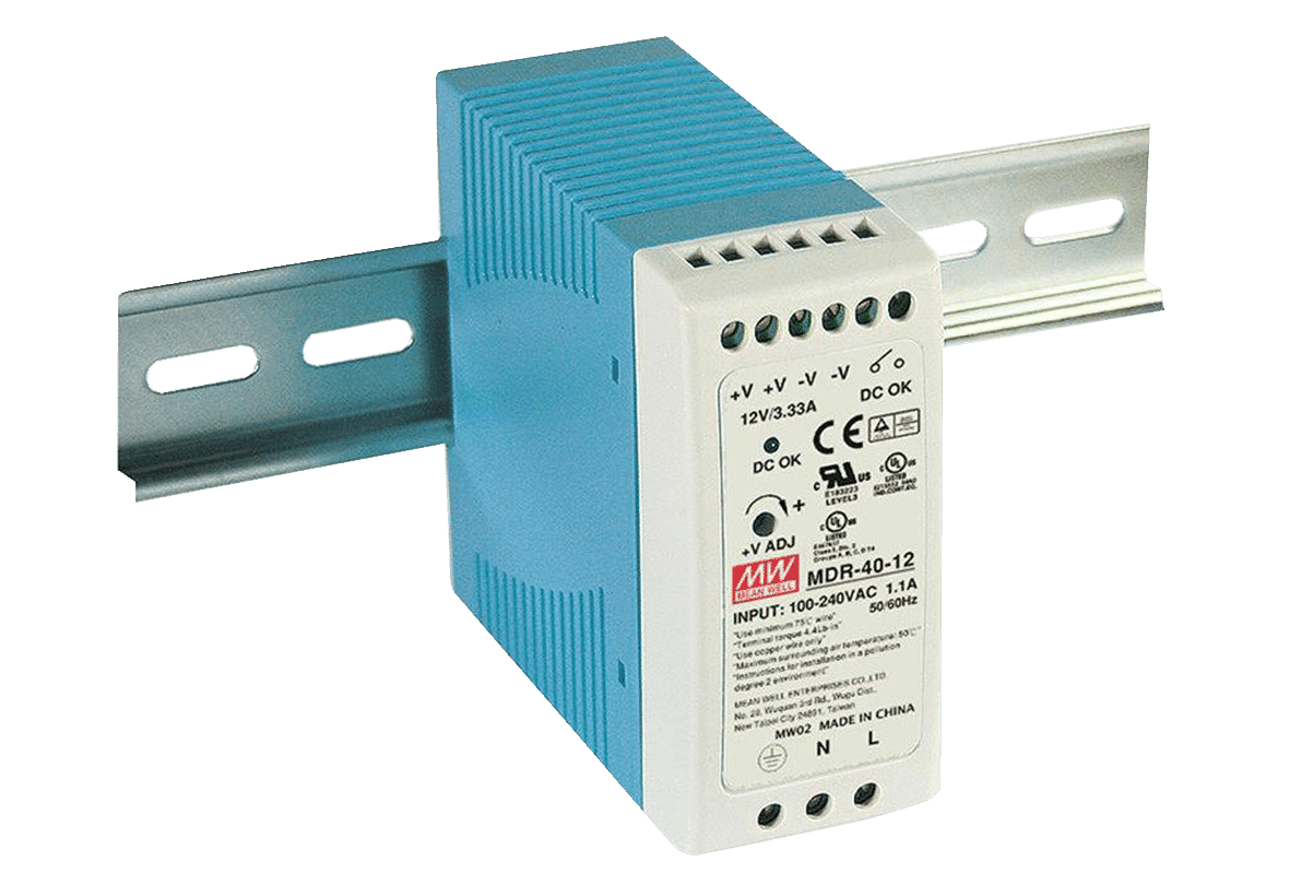 Mean Well 12v 5A 60W Din-Rail Power Supply