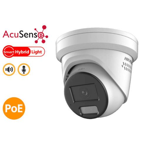 Hikvision DS-2CD2347G2H-LISU/SL 4MP IP Hybrid Acusense Turret